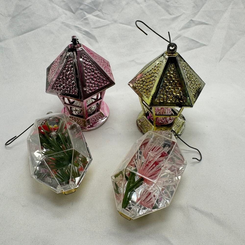 VTG Jewel Brite/Bradford ornament lot